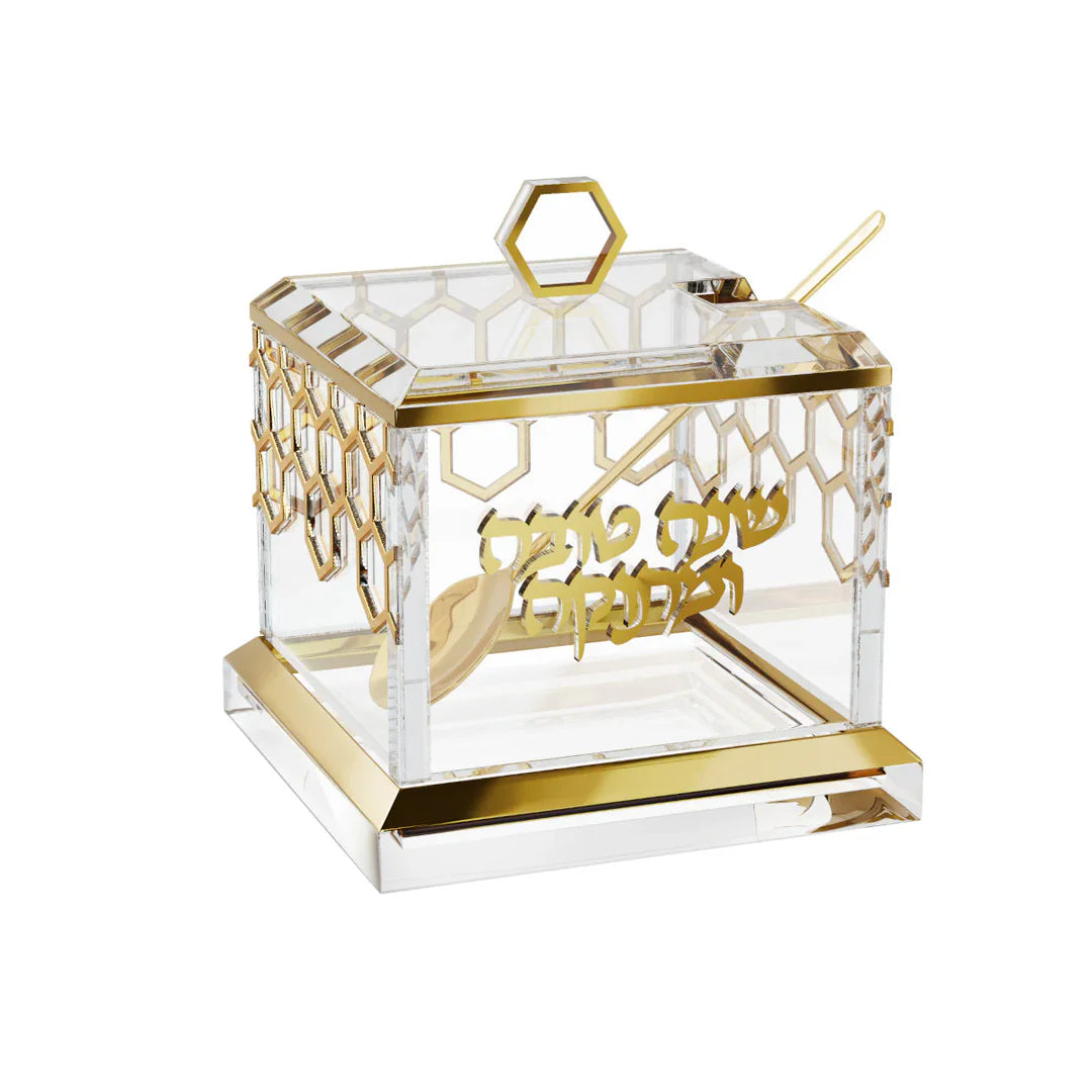 Honey Jar, Honeycomb 1.0 - Gold