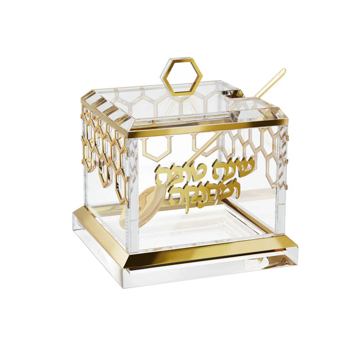Honey Jar, Honeycomb 1.0 - Gold