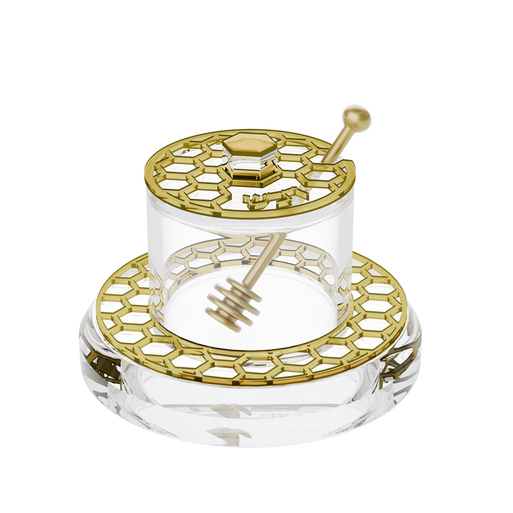Honey Jar, Honeycomb 2.0 - Gold