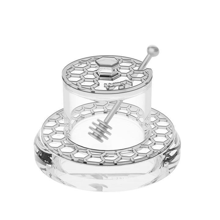 Honey Jar, Honeycomb 2.0 - Silver