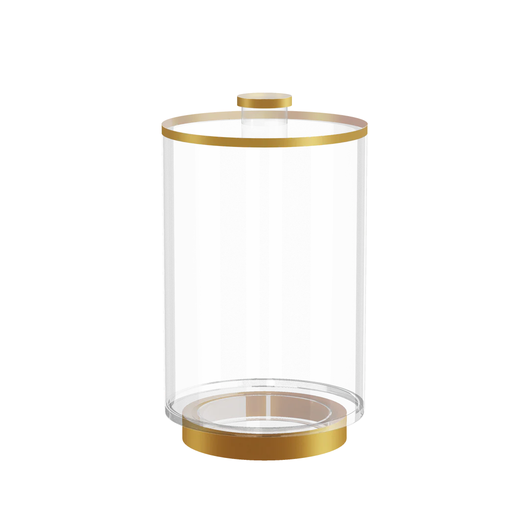 Lucite Cookie Jar