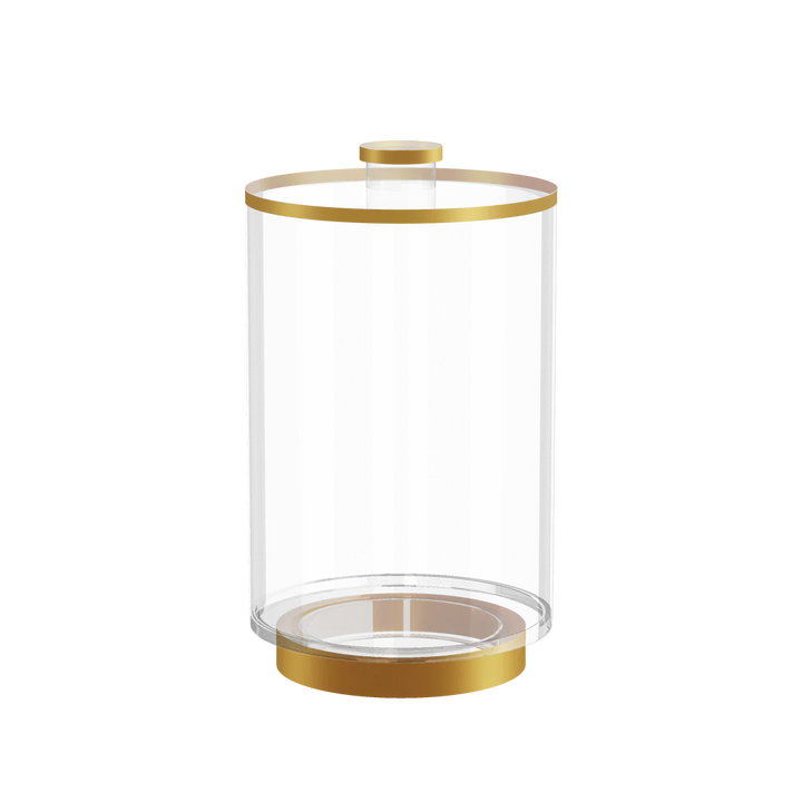 Lucite Cookie Jar