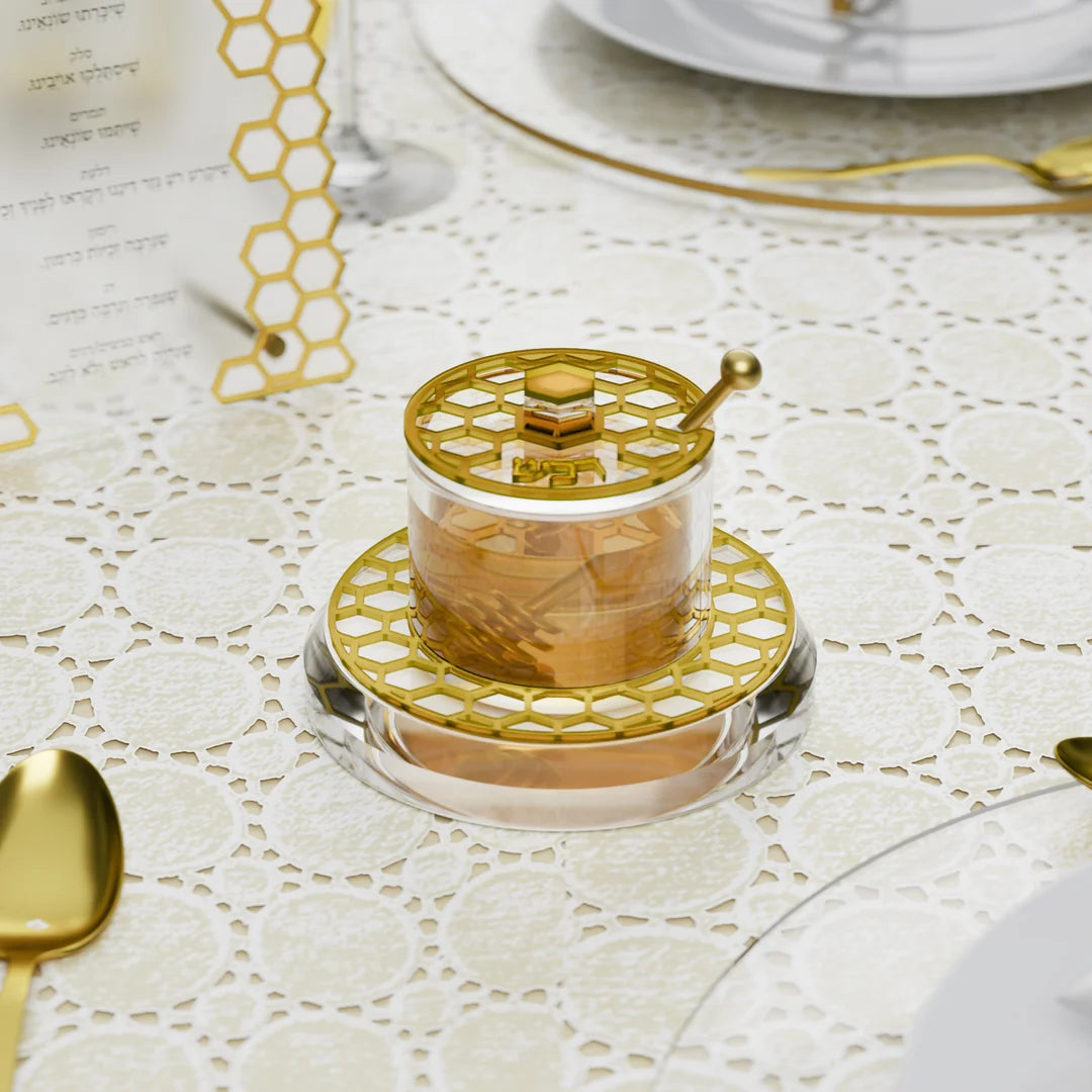 Honey Jar, Honeycomb 2.0 - Gold