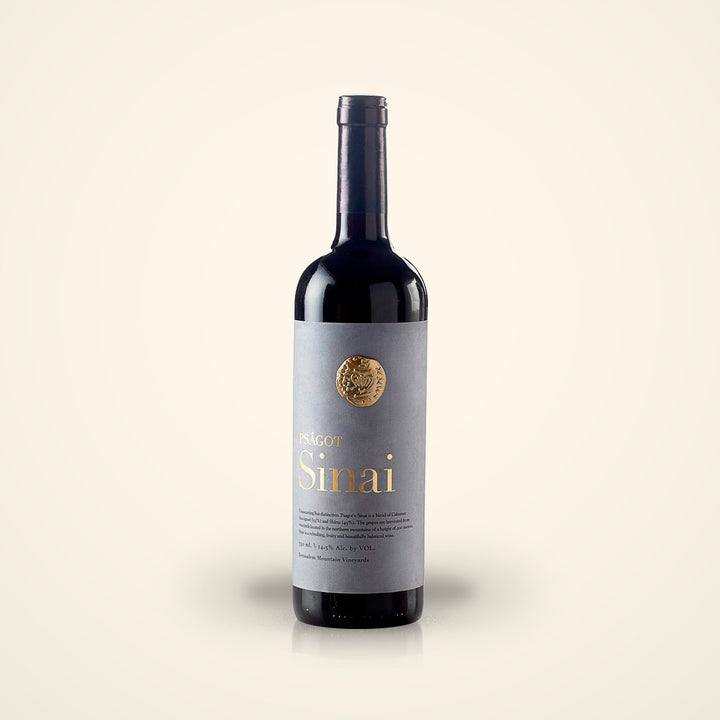 Psagot Sinai dry red wine 750 ml included in the arrangement