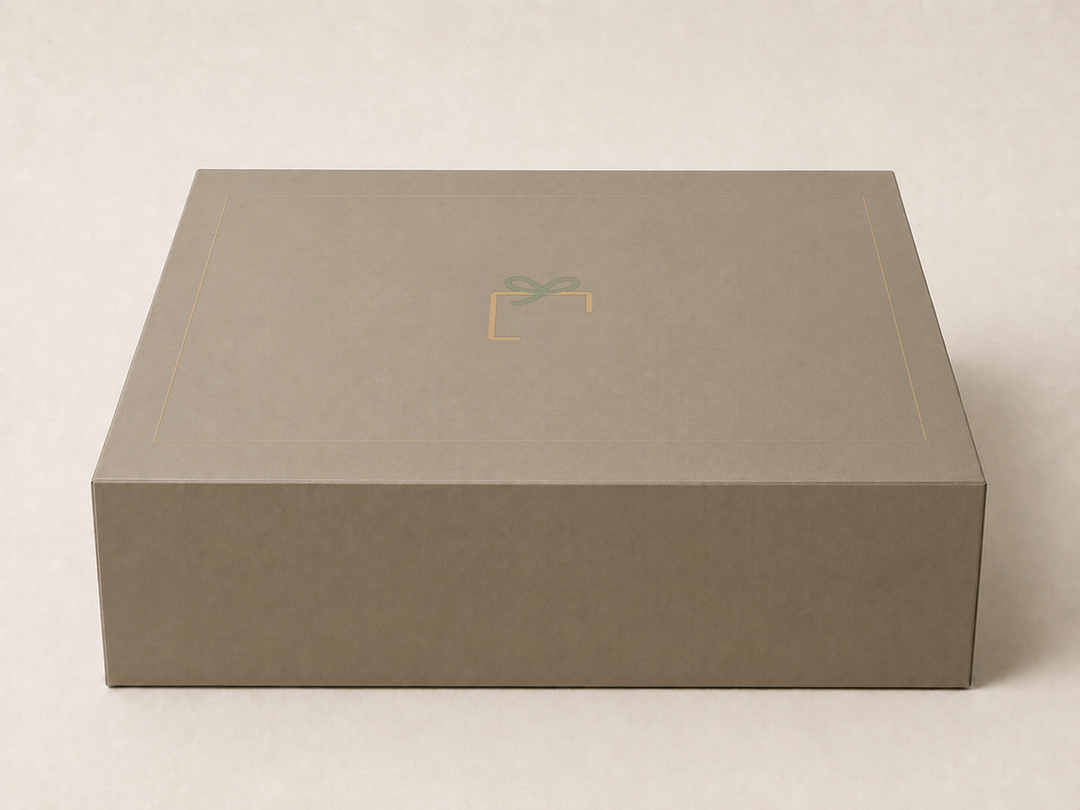 Luxury magnetic keepsake box — presentation concept