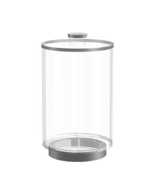 Lucite Cookie Jar
