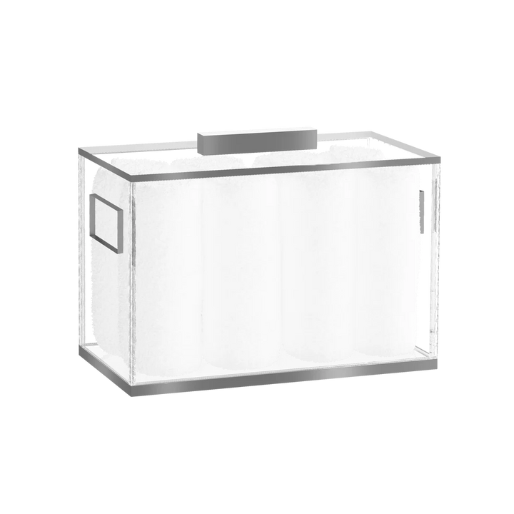 Lucite Towel Box